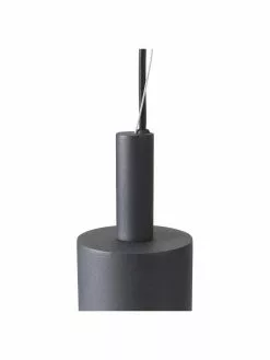 Westwing Collection LED-Pendelleuchte Jari aus Metall in Schwarz, Ø 10 x H 40 cm -Leuchten Verkaufsladen LED Pendelleuchte Jari aus Metall in Schwarz 5