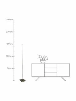 Searchlight LED-Stehlampe Tribeca in Silber mit Farbwechsel-Funktion, B 20 x H 150 cm -Leuchten Verkaufsladen LED Stehlampe Tribeca in Silber mit Farbwechsel Funktion 1