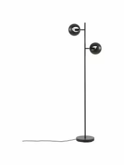 Markslöjd Leselampe Edgar in Schwarz, B 40 x H 145 cm