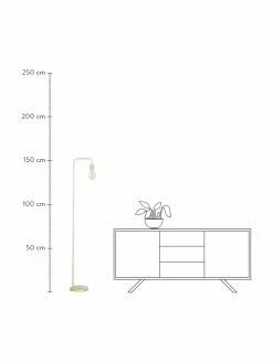 Westwing Collection Leselampe Flow aus Metall, B 33 x H 153 cm -Leuchten Verkaufsladen Leselampe Flow aus Metall 8