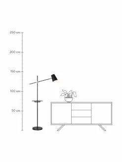 Markslöjd Leselampe Linear mit Ablage und Ladestation, T 65 x H 144 cmNur noch wenige verfügbar -Leuchten Verkaufsladen Leselampe Linear mit Ablage und Ladestation 3
