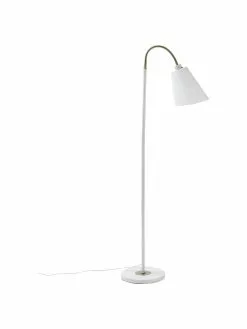 Leselampe Ljusdal mit Gold-Dekor, B 52 x H 140 cm