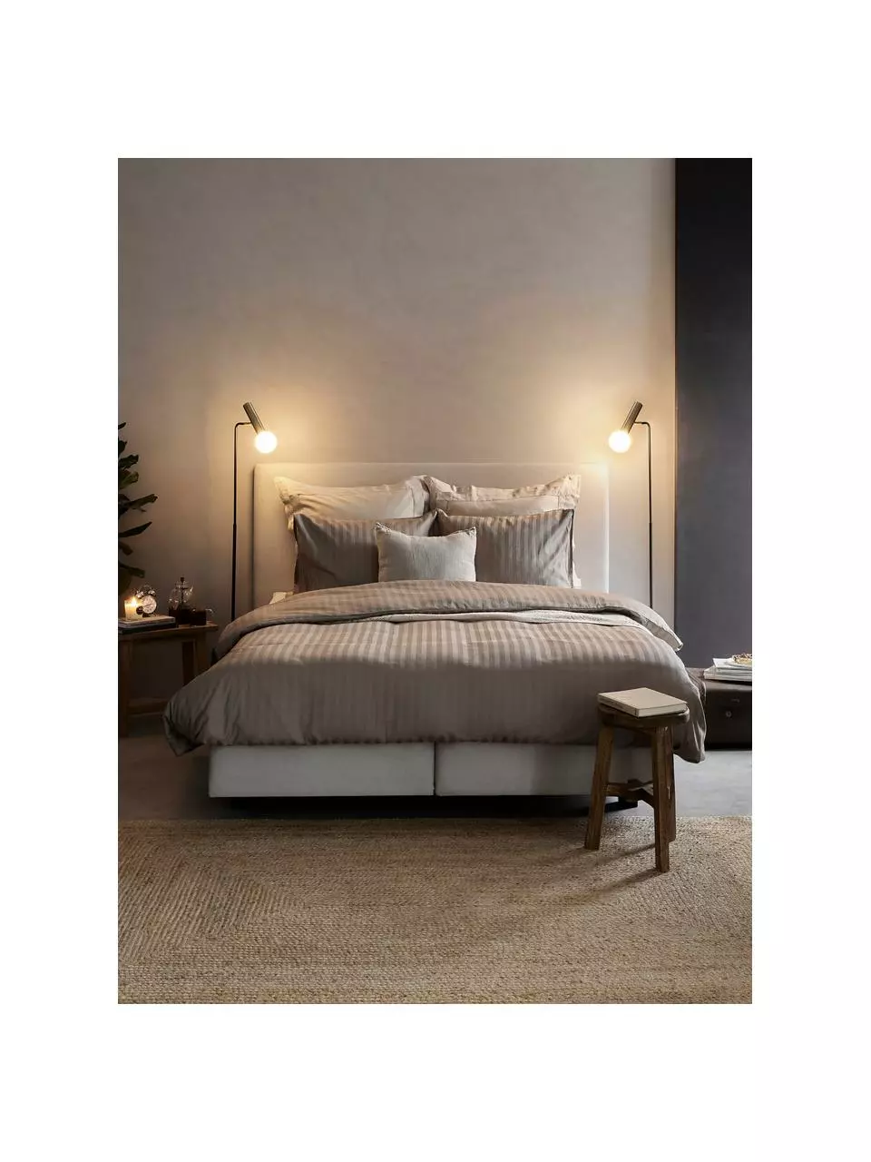 Westwing Collection Leselampe Wilson mit Glasschirm, B 28 x H 151 cm 4 Westwing Collection Leselampe Wilson mit Glasschirm, B 28 x H 151 cm – Bild 2