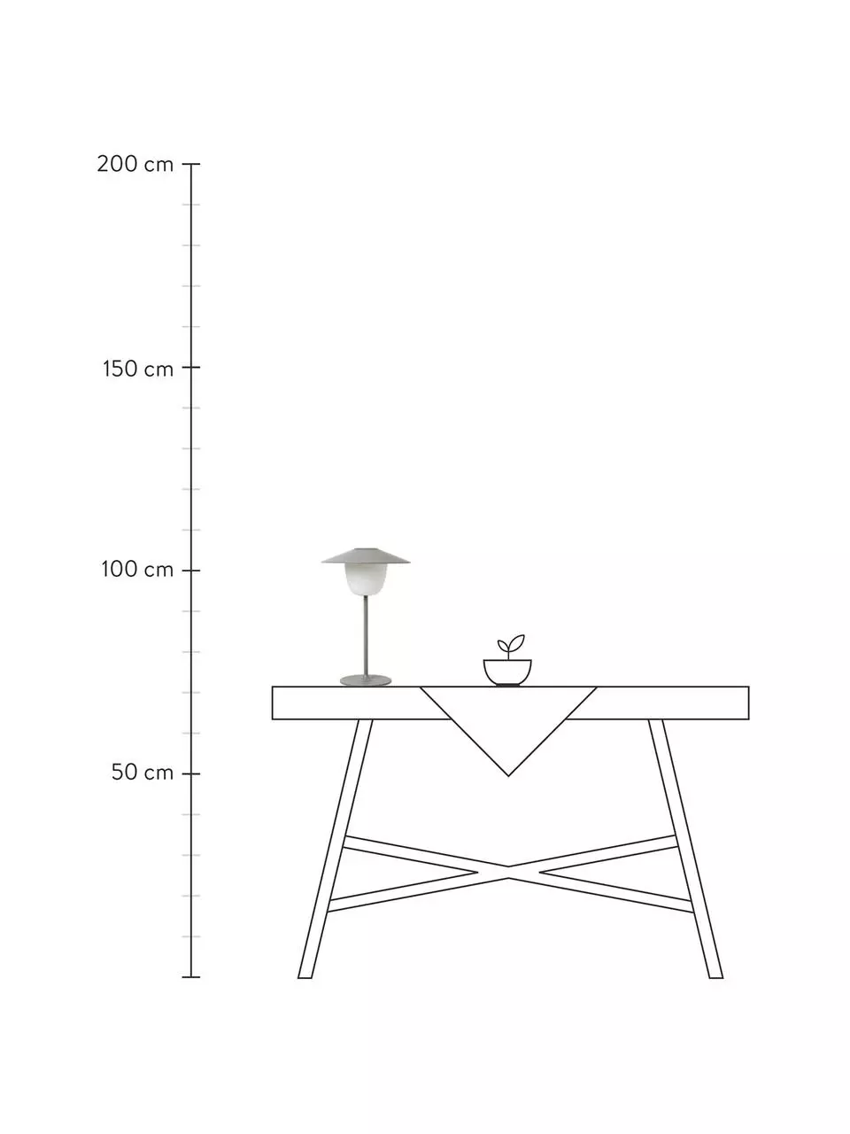 Blomus Mobile Dimmbare Außenleuchte Ani zum Hängen oder Stellen, Ø 22 x H 33 cmNur noch 1 Artikel verfügbar 5 Blomus Mobile Dimmbare Außenleuchte Ani zum Hängen oder Stellen, Ø 22 x H 33 cmNur noch 1 Artikel verfügbar – Bild 3