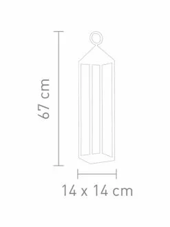 Sompex Mobile Dimmbare Außenleuchte Cargo, B 14 x H 67 cmNur noch wenige verfügbar -Leuchten Verkaufsladen Mobile Dimmbare Aussenleuchte Cargo 5