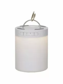 Mobile Dimmbare Außenleuchte Loli mit Lautsprecher und Farbwechsel zum Hängen oder Stellen, Ø 9 x H 13 cm -Leuchten Verkaufsladen Mobile Dimmbare Aussenleuchte Loli mit Lautsprecher und Farbwechsel zum Hangen oder Stellen 2