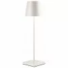 Mobile Dimmbare Außentischlampe Kelly in Weiß, Ø 10 x H 38 cm 1 Mobile Dimmbare Außentischlampe Kelly in Weiß, Ø 10 x H 38 cm -Leuchten Verkaufsladen Mobile Dimmbare Aussentischlampe Kelly in Weiss