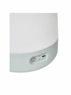 Mobile Dimmbare Außentischlampe Lite-up in Blau, Ø 20 x H 26 cm -Leuchten Verkaufsladen Mobile Dimmbare Aussentischlampe Lite up in Blau 5