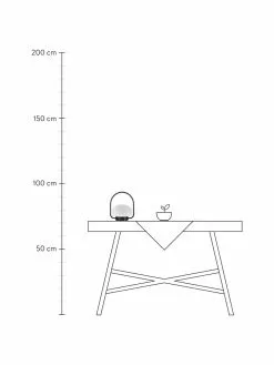 Nordlux Mobile Dimmbare Außentischlampe Sponge, Ø 23 x H 28 cm -Leuchten Verkaufsladen Mobile Dimmbare Aussentischlampe Sponge 8