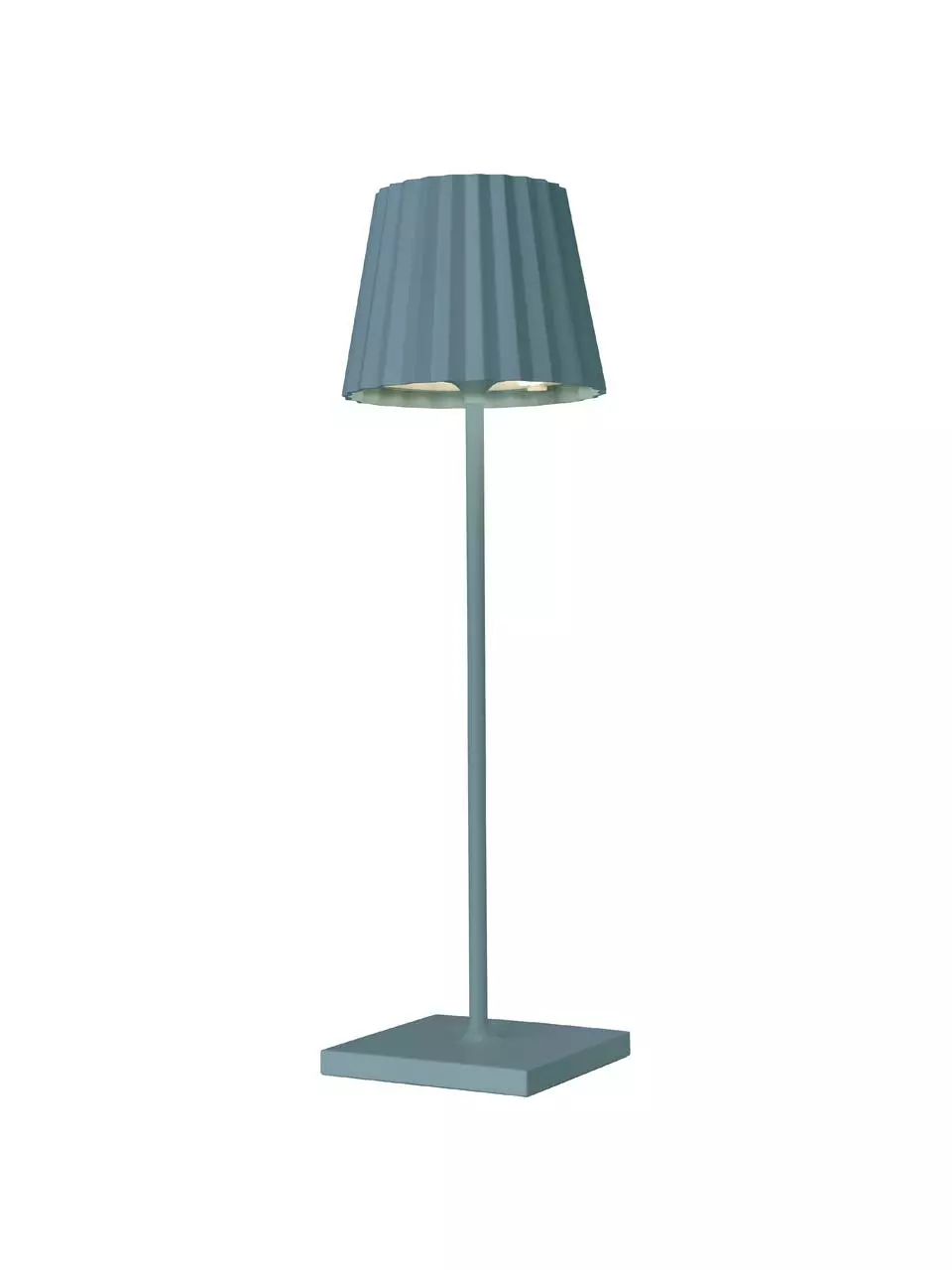 Sompex Mobile Dimmbare Außentischlampe Trellia in Blau, Ø 12 x H 38 cm 3 Sompex Mobile Dimmbare Außentischlampe Trellia in Blau, Ø 12 x H 38 cm
