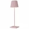 Sompex Mobile Dimmbare Außentischlampe Trellia in Rosa, Ø 12 x H 38 cm -Leuchten Verkaufsladen Mobile Dimmbare Aussentischlampe Trellia in Rosa