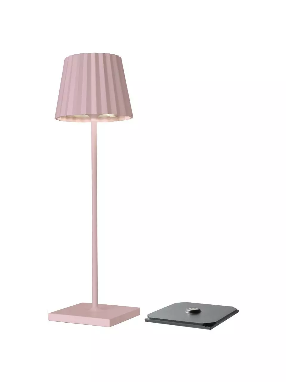 Sompex Mobile Dimmbare Außentischlampe Trellia in Rosa, Ø 12 x H 38 cm 6 Sompex Mobile Dimmbare Außentischlampe Trellia in Rosa, Ø 12 x H 38 cm – Bild 4
