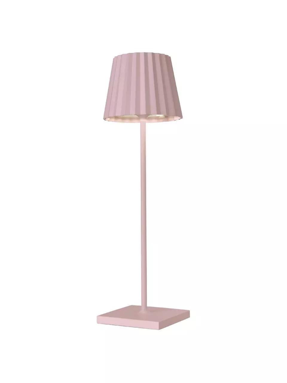 Sompex Mobile Dimmbare Außentischlampe Trellia in Rosa, Ø 12 x H 38 cm 3 Sompex Mobile Dimmbare Außentischlampe Trellia in Rosa, Ø 12 x H 38 cm