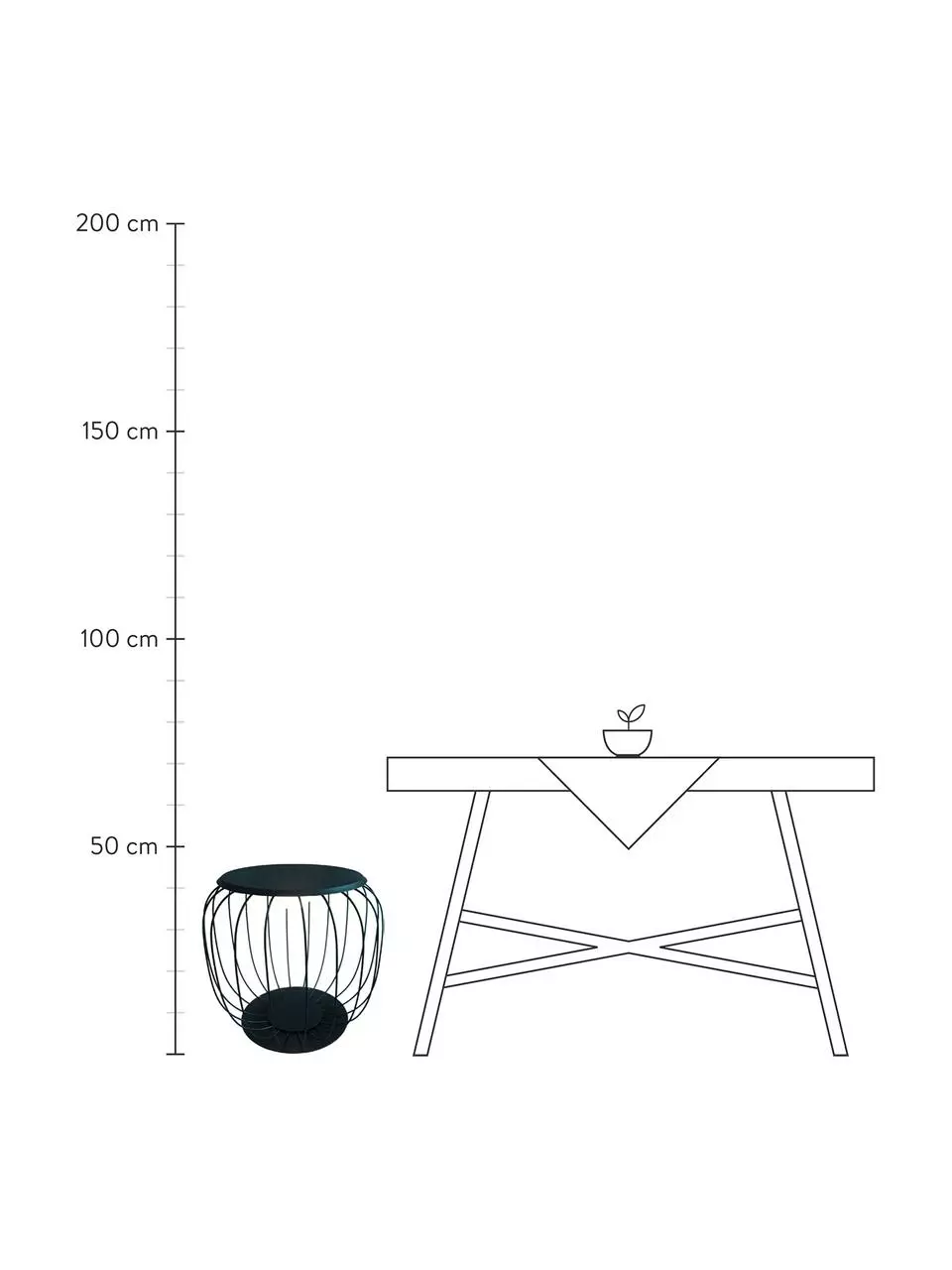 Mobile Dimmbare Gartenlampe Sunrise, Ø 44 x H 41 cm 5 Mobile Dimmbare Gartenlampe Sunrise, Ø 44 x H 41 cm – Bild 3