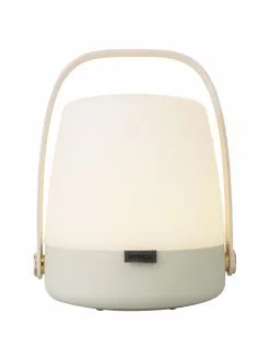 Mobile Dimmbare LED-Außentischleuchte Lite-up in Sandfarben, Ø 20 x H 26 cm -Leuchten Verkaufsladen Mobile Dimmbare LED Aussentischleuchte Lite up in Sandfarben 3