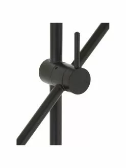 Westwing Collection Moderne Leselampe Cassandra in Schwarz, B 75 x H 152 cm -Leuchten Verkaufsladen Moderne Leselampe Cassandra in Schwarz 3