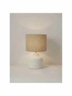 Westwing Collection Moderne Tischlampe Ike mit Betonfuß, Ø 28 x H 45 cm 10 Westwing Collection Moderne Tischlampe Ike mit Betonfuß, Ø 28 x H 45 cm -Leuchten Verkaufsladen Moderne Tischlampe Ike mit Betonfuss 2