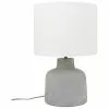 Westwing Collection Moderne Tischlampe Ike mit Betonfuß, Ø 30 x H 45 cm -Leuchten Verkaufsladen Moderne Tischlampe Ike mit Betonfuss 6