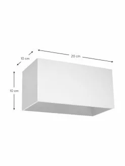 Moderne Wandleuchte Geo Maxi in Weiß, B 20 x H 10 cmNur noch 1 Artikel verfügbar -Leuchten Verkaufsladen Moderne Wandleuchte Geo Maxi in Weiss 2