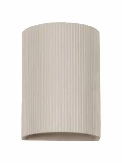 Westwing Collection Moderne Wandleuchte Hilko in Beige, B 19 x H 25 cm -Leuchten Verkaufsladen Moderne Wandleuchte Hilko in Beige 4