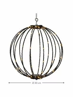 Outdoor Hängelampe Mounty mit Stecker, Ø 30 cm -Leuchten Verkaufsladen Outdoor Hangelampe Mounty mit Stecker 2