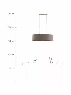 Ovale Pendelleuchte Jamie mit Gold-Dekor, B 78 x H 22 cm 10 Ovale Pendelleuchte Jamie mit Gold-Dekor, B 78 x H 22 cm -Leuchten Verkaufsladen Ovale Pendelleuchte Jamie mit Gold Dekor 2