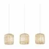 Westwing Collection Pendelleuchte Adam aus Bambus, B 78 x H 24 cm -Leuchten Verkaufsladen Pendelleuchte Adam aus Bambus