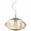 Westwing Collection Pendelleuchte Amora aus champagnerfarbenem Glas, Ø 35 x H 20 cm -Leuchten Verkaufsladen Pendelleuchte Amora aus champagnerfarbenem Glas