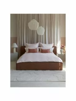 Westwing Collection Pendelleuchte Beau aus Netzstoff in Cremefarben, Ø 40 x H 40 cm -Leuchten Verkaufsladen Pendelleuchte Beau aus Netzstoff in Cremefarben 2