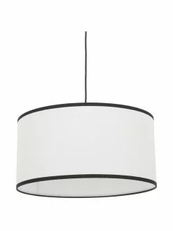 Westwing Collection Pendelleuchte Claudette mit Leinenschirm, Ø 50 x H 25 cm -Leuchten Verkaufsladen Pendelleuchte Claudette mit Leinenschirm 2