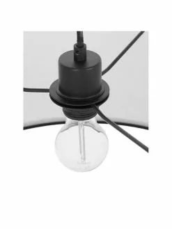 Westwing Collection Pendelleuchte Claudette mit Leinenschirm, Ø 50 x H 25 cm -Leuchten Verkaufsladen Pendelleuchte Claudette mit Leinenschirm 4