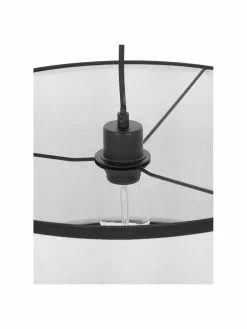 Westwing Collection Pendelleuchte Claudette mit Leinenschirm, Ø 50 x H 25 cm -Leuchten Verkaufsladen Pendelleuchte Claudette mit Leinenschirm 5