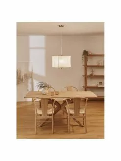 Westwing Collection Pendelleuchte Clouds aus Leinen in Beige, Ø 50 x H 29 cm 10 Westwing Collection Pendelleuchte Clouds aus Leinen in Beige, Ø 50 x H 29 cm -Leuchten Verkaufsladen Pendelleuchte Clouds aus Leinen in Beige 2