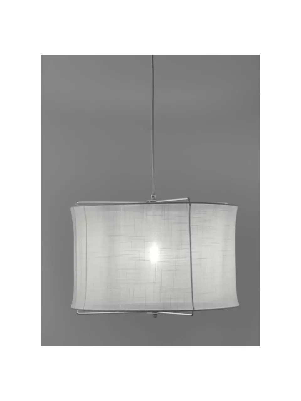 Westwing Collection Pendelleuchte Clouds aus Leinen in Weiß, Ø 50 x H 29 cm 8 Westwing Collection Pendelleuchte Clouds aus Leinen in Weiß, Ø 50 x H 29 cm – Bild 6