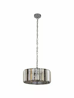 Searchlight Pendelleuchte Crystals aus Glas, Ø 35 x H 15 cm -Leuchten Verkaufsladen Pendelleuchte Crystals aus Glas 2