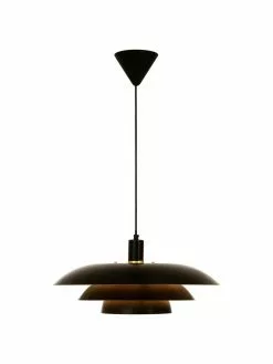 Pendelleuchte Epsilion in Schwarz, Ø 45 x H 21 cm 7 Pendelleuchte Epsilion in Schwarz, Ø 45 x H 21 cm -Leuchten Verkaufsladen Pendelleuchte Epsilion in Schwarz 2