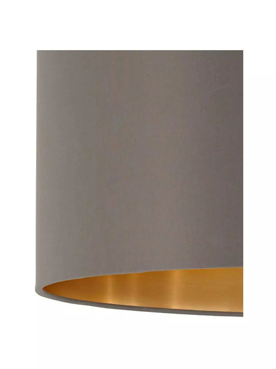 Pendelleuchte Jamie mit Gold-Dekor, Ø 53 x H 24 cm 7 Pendelleuchte Jamie mit Gold-Dekor, Ø 53 x H 24 cm – Bild 5