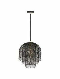 Westwing Collection Pendelleuchte Louie aus Metall, Ø 40 x H 43 cm -Leuchten Verkaufsladen Pendelleuchte Louie aus Metall 3