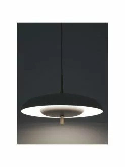 Westwing Collection Pendelleuchte Mathea in Weiß-Gold, Ø 38 x H 8 cm -Leuchten Verkaufsladen Pendelleuchte Mathea in Weiss Gold 5