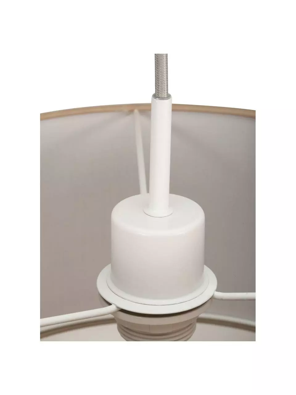 Pauleen Pendelleuchte Soft Shine in Beige, Ø 32 x H 25 cm 7 Pauleen Pendelleuchte Soft Shine in Beige, Ø 32 x H 25 cm – Bild 5