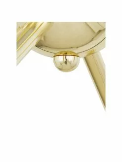 Westwing Collection Pendelleuchte Spike in Gold, Ø 50 cm -Leuchten Verkaufsladen Pendelleuchte Spike in Gold 5