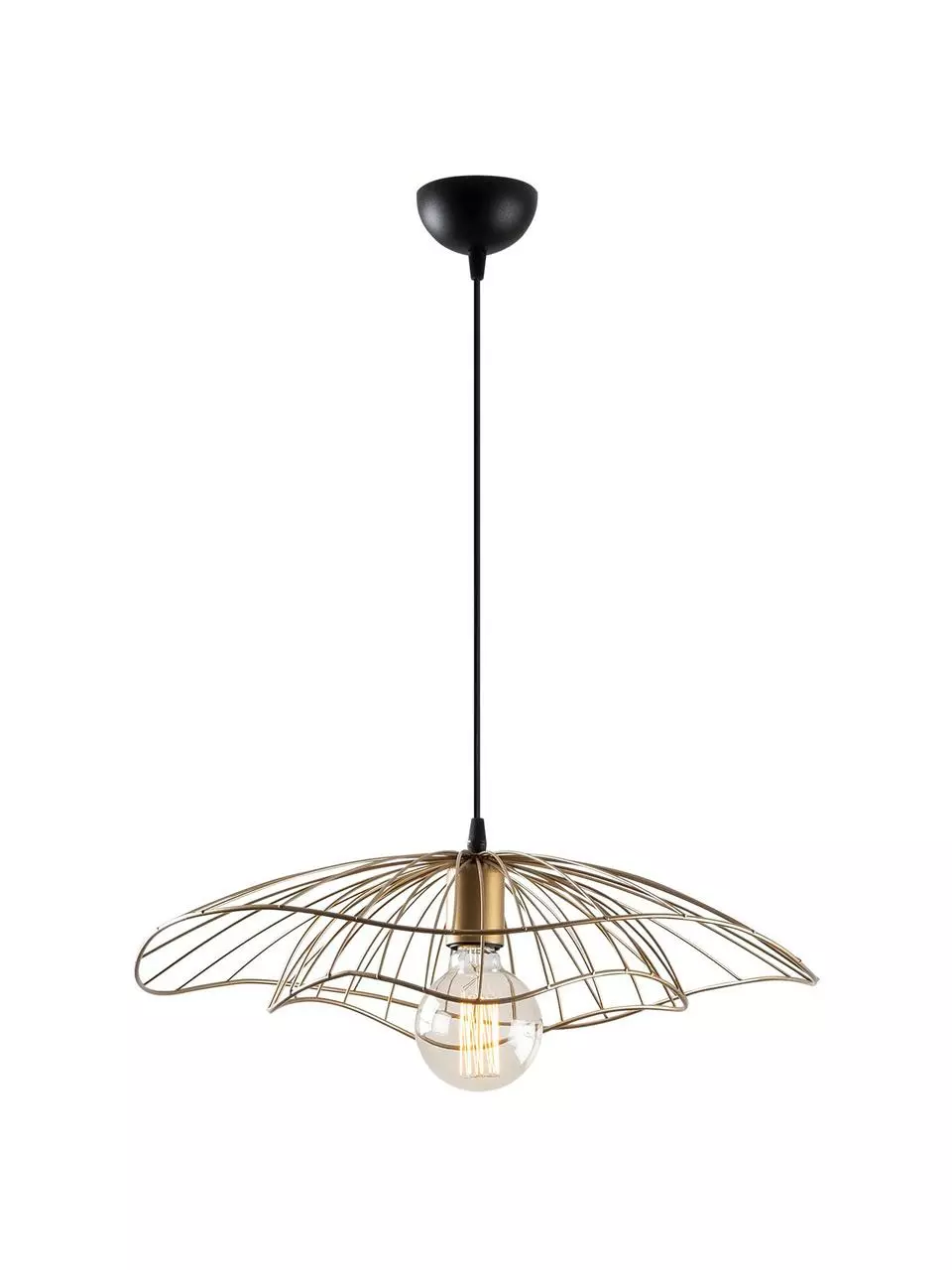 Pendelleuchte Tel aus Metall, Ø 50 x H 14 cm 7 Pendelleuchte Tel aus Metall, Ø 50 x H 14 cm – Bild 5