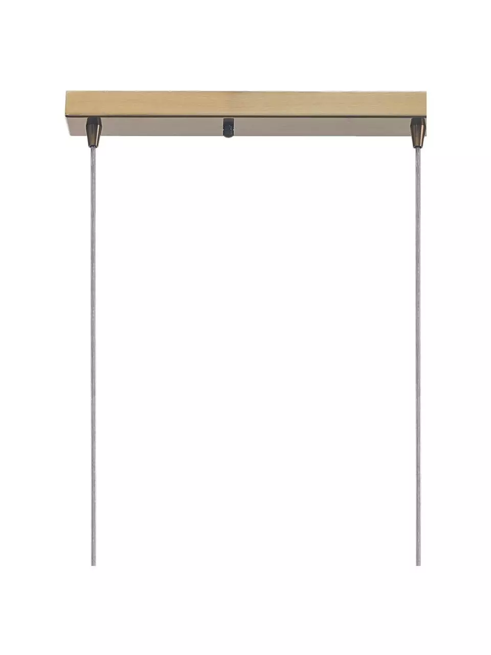 Pendelleuchte Vario aus satiniertem Glas, B 76 x H 24 cm 7 Pendelleuchte Vario aus satiniertem Glas, B 76 x H 24 cm – Bild 5