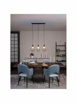 Westwing Collection Pendelleuchte Wire im Industrial-Style, B 75 x H 25 cm -Leuchten Verkaufsladen Pendelleuchte Wire im Industrial Style 2