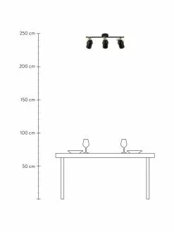 Nordlux Retro-Deckenstrahler Lotus, B 58 x H 20 cm 9 Nordlux Retro-Deckenstrahler Lotus, B 58 x H 20 cm -Leuchten Verkaufsladen Retro Deckenstrahler Lotus 2
