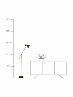Westwing Collection Retro-Leselampe Audrey aus Metall, B 90 x H 145 cm -Leuchten Verkaufsladen Retro Leselampe Audrey aus Metall 2