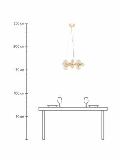 By Rydens Runde Glaskugel Pendelleuchte Splendor, Ø 58 x H 22 cm -Leuchten Verkaufsladen Runde Glaskugel Pendelleuchte Splendor 3