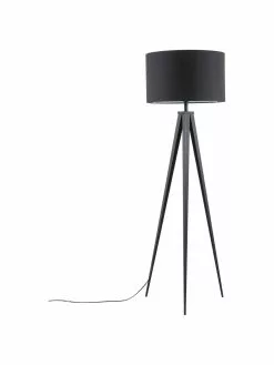 Westwing Collection Skandi-Tripod Stehlampe Jake, Ø 50 x H 154 cm