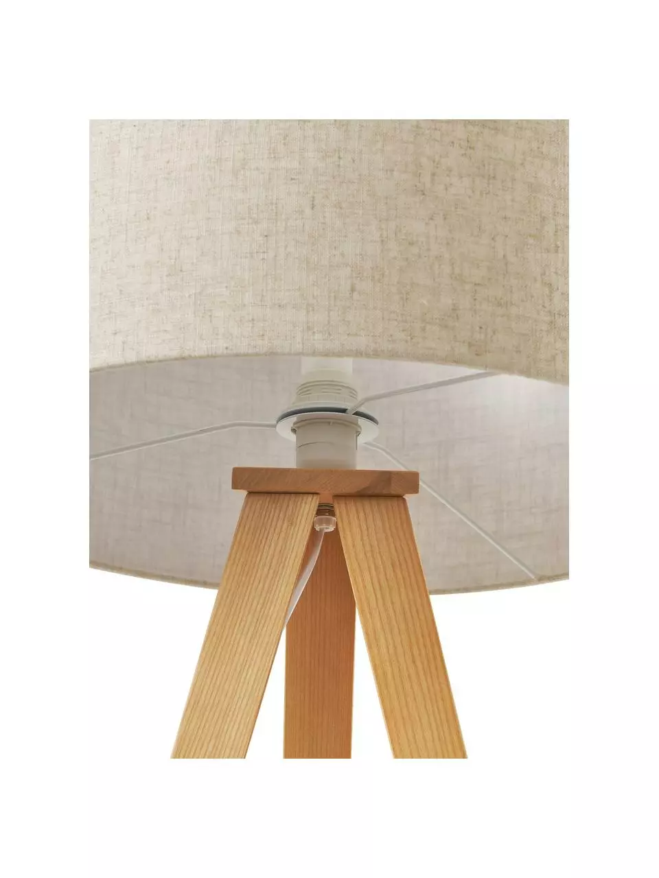 Westwing Collection Skandi-Tripod Stehlampe Jake aus Massivholz, Ø 60 cm, H 150 cm 5 Westwing Collection Skandi-Tripod Stehlampe Jake aus Massivholz, Ø 60 cm, H 150 cm – Bild 3