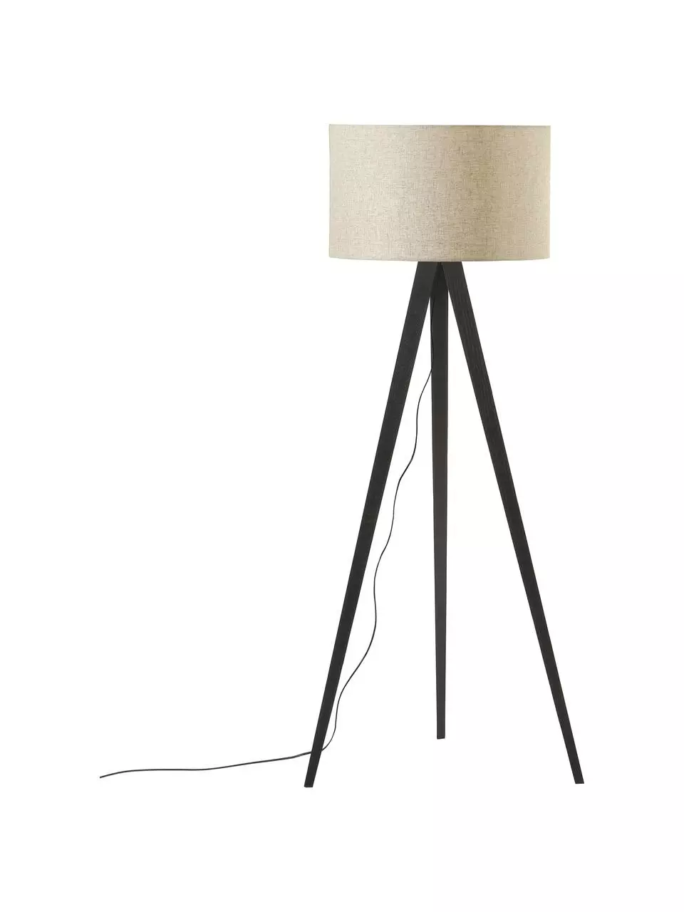 Westwing Collection Skandi-Tripod Stehlampe Jake aus Massivholz, Ø 60 cm, H 150 cm 3 Westwing Collection Skandi-Tripod Stehlampe Jake aus Massivholz, Ø 60 cm, H 150 cm